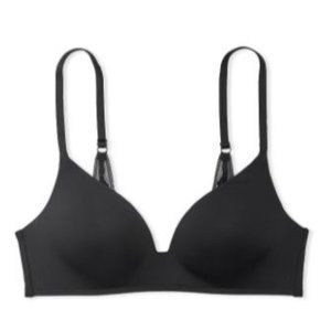 Wireless T-Shirt Bra Black
